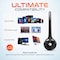 Delton 10X Trucker Bluetooth Headset, Wireless Headphones w/Microphone, Over The Head Single Earpiece DBTHEAD10XBTDLHSAS1 - alternate 7